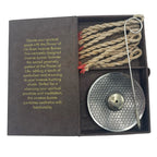 Flower of Life Rope Incense and Holder Set