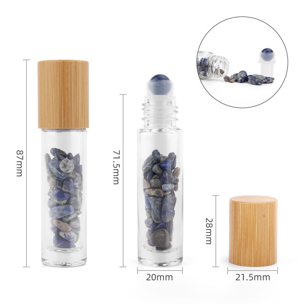 Sodalite ~ Empty Gemstone Roller Bottle