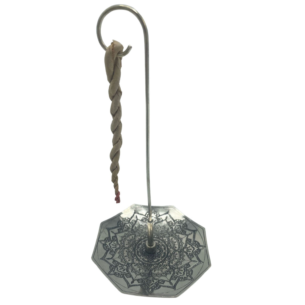 Mandala Flower Rope Incense and Holder Set