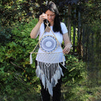 Protection Dream Catcher ~ Macrame Pyramid