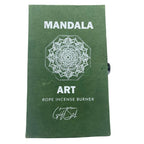 Mandala Flower Rope Incense and Holder Set