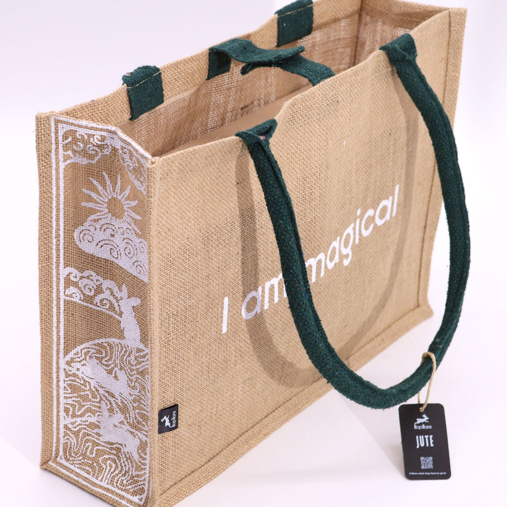 Hop Hare Tarot Inspired Jute Bags