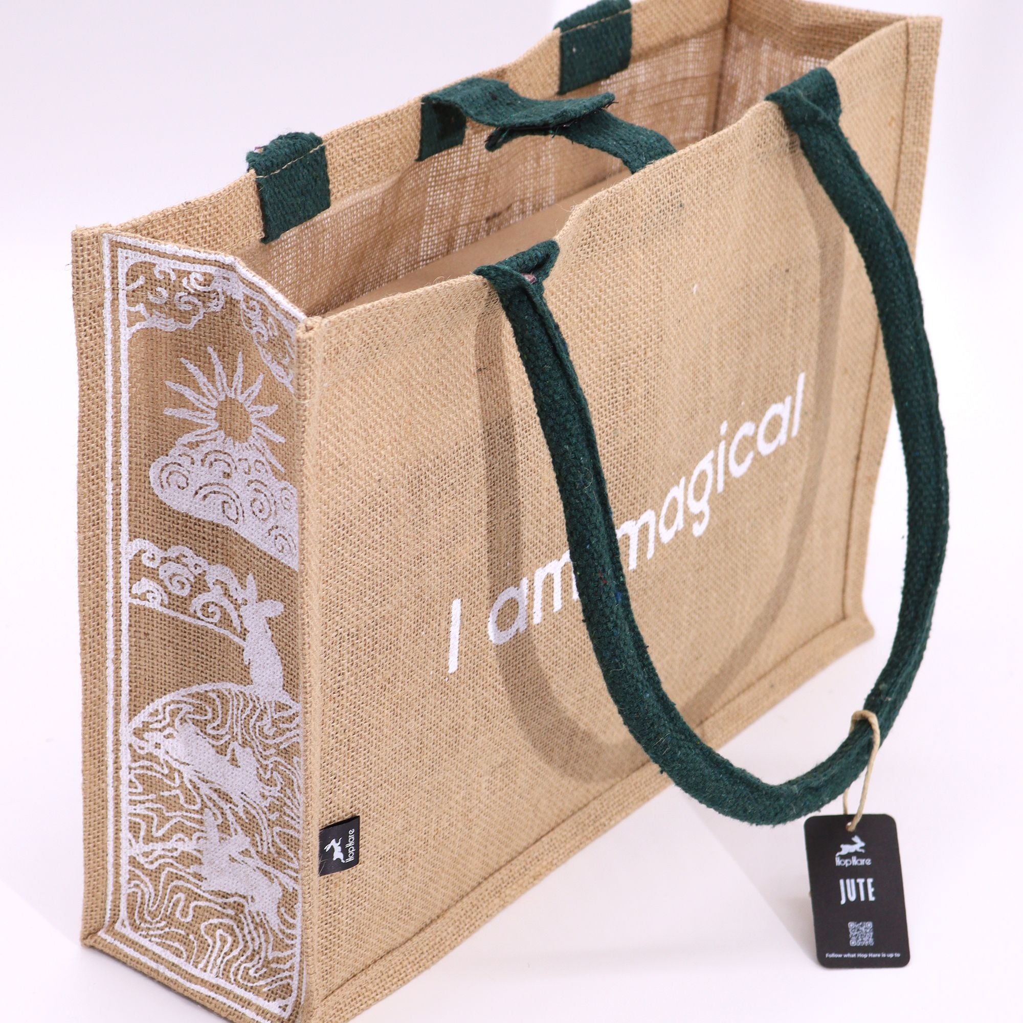 Hop Hare Tarot Inspired Jute Bags