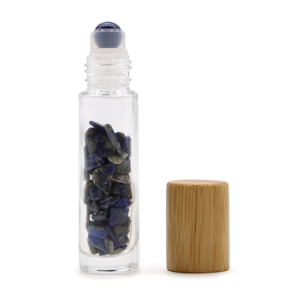 Sodalite ~ Empty Gemstone Roller Bottle