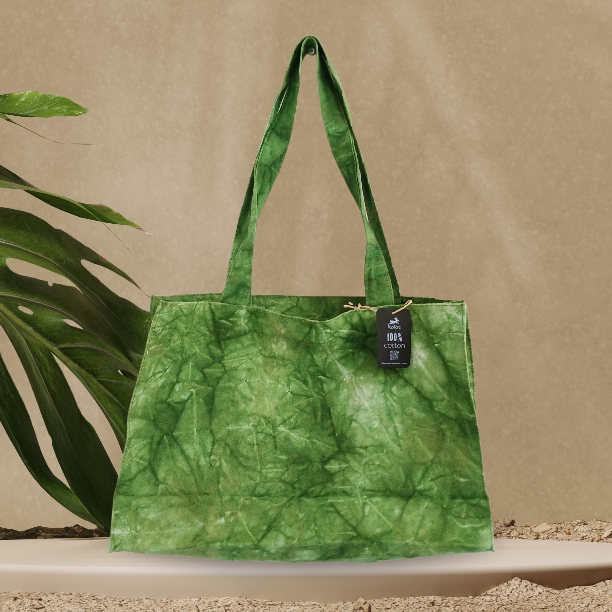 Handy Forest Green Tote Bag