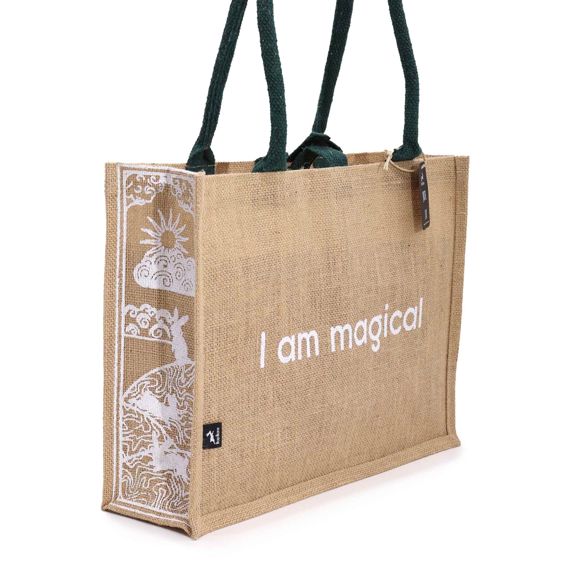 Hop Hare Tarot Inspired Jute Bags