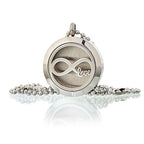 Infinity Love Aromatherapy Necklace ~ 25mm