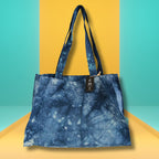 Handy Deep Sea Blue Tote Bag