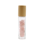 Rose Quartz ~ Empty Gemstone Roller Bottle