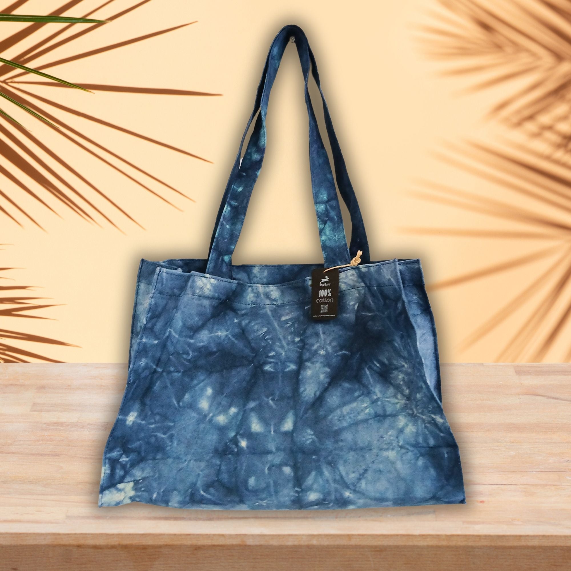 Handy Deep Sea Blue Tote Bag
