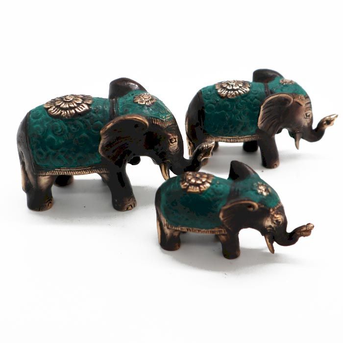 Lucky Elephants ~ Set of 3