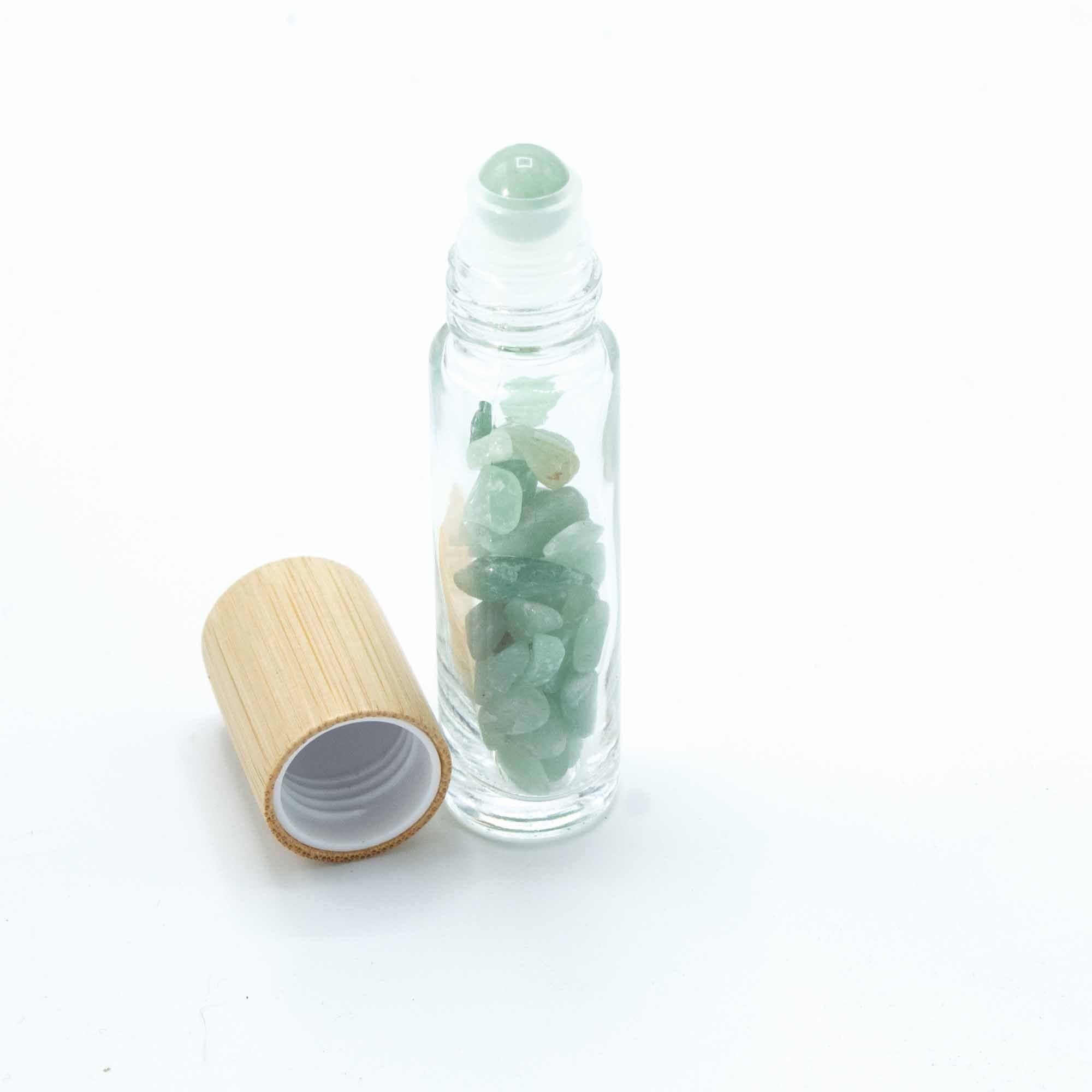 Aventurine ~ Empty Gemstone Roller Bottle