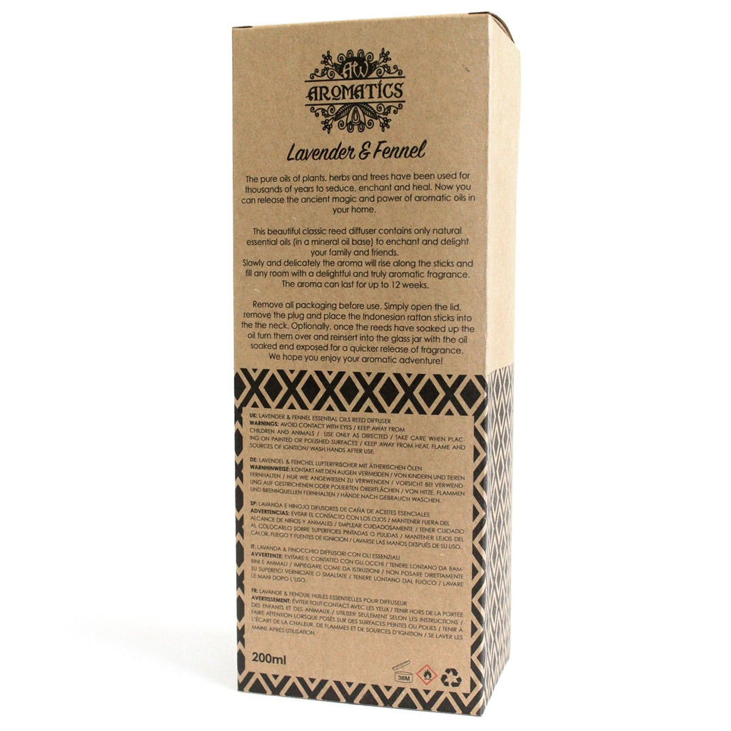 Reed Diffuser ~ Lavender & Fennel