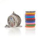 Hamsa Chakra Aromatherapy Necklace ~ 30mm