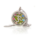 Om Chakra Aromatherapy Necklace ~ 30mm