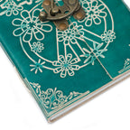 Green Peace Leather Notebook