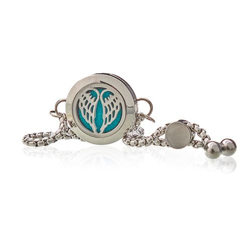 Angel Wings Aromatherapy Chain Bracelet ~ 20mm