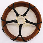 Shamanic Hamsa Drum with Two Sticks ~ 30cm