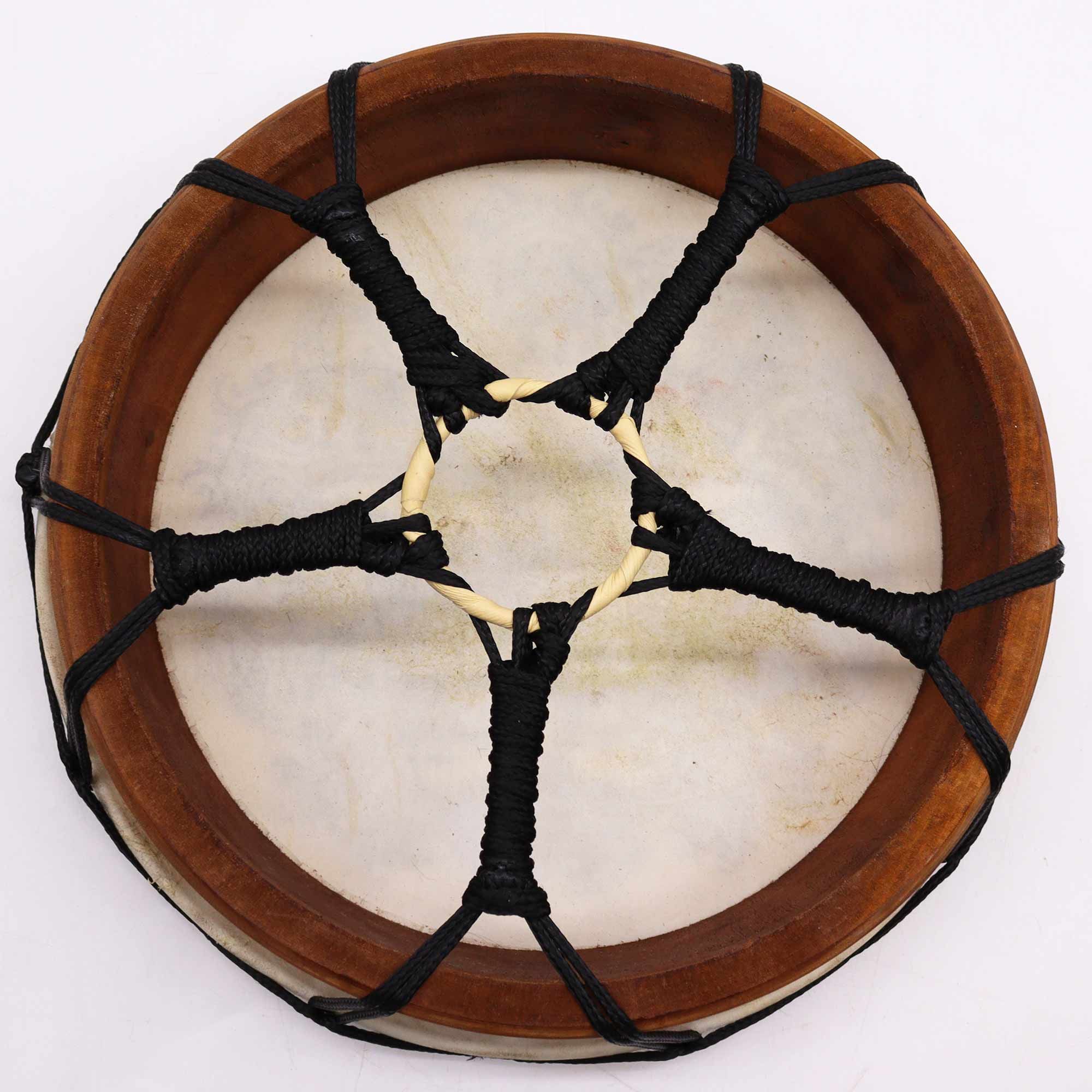 Shamanic Hamsa Drum with Two Sticks ~ 30cm