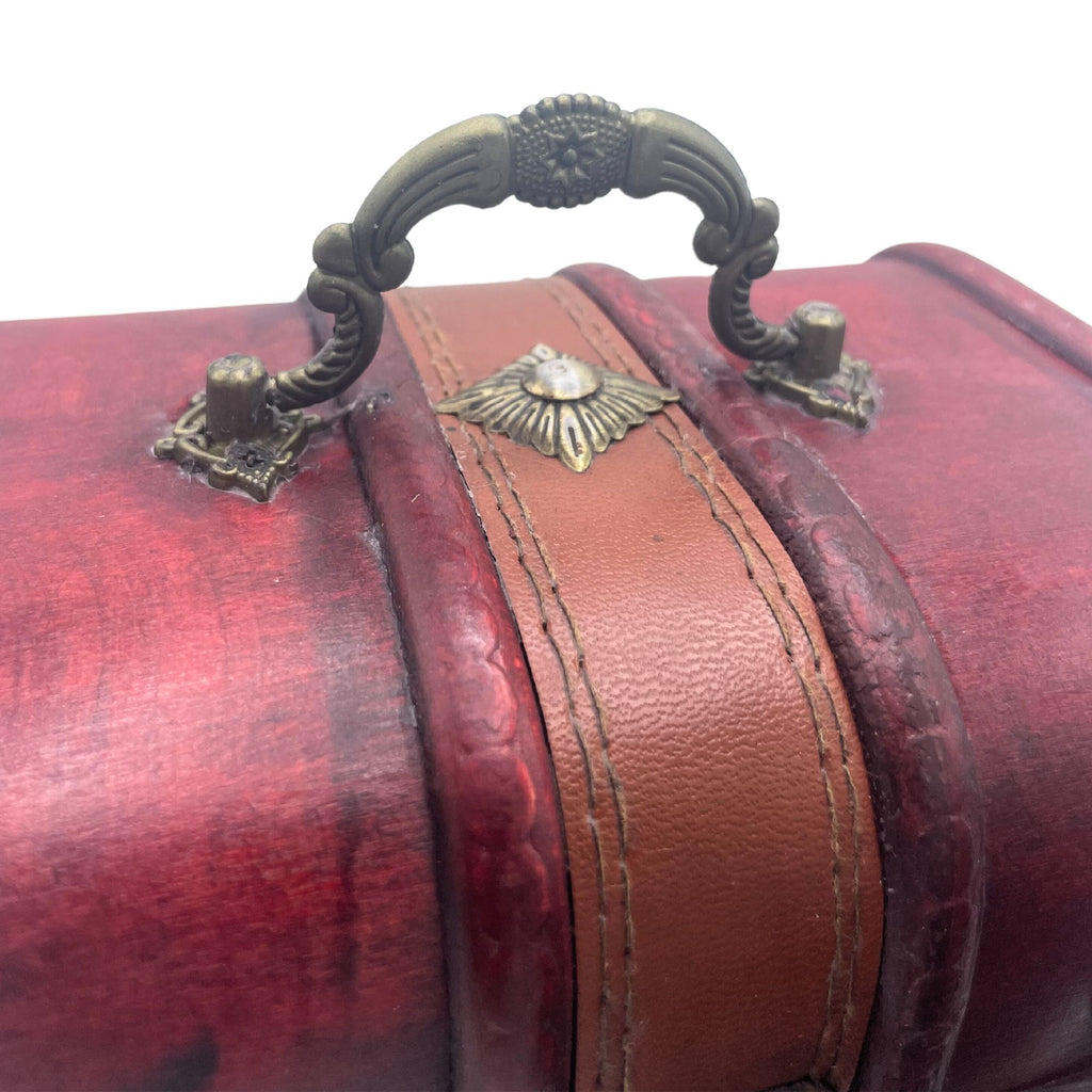 Treasure Chests in Natural Maroon ~ Set of 2