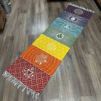 Ancient Wisdom Chakra Yoga Runner Rug