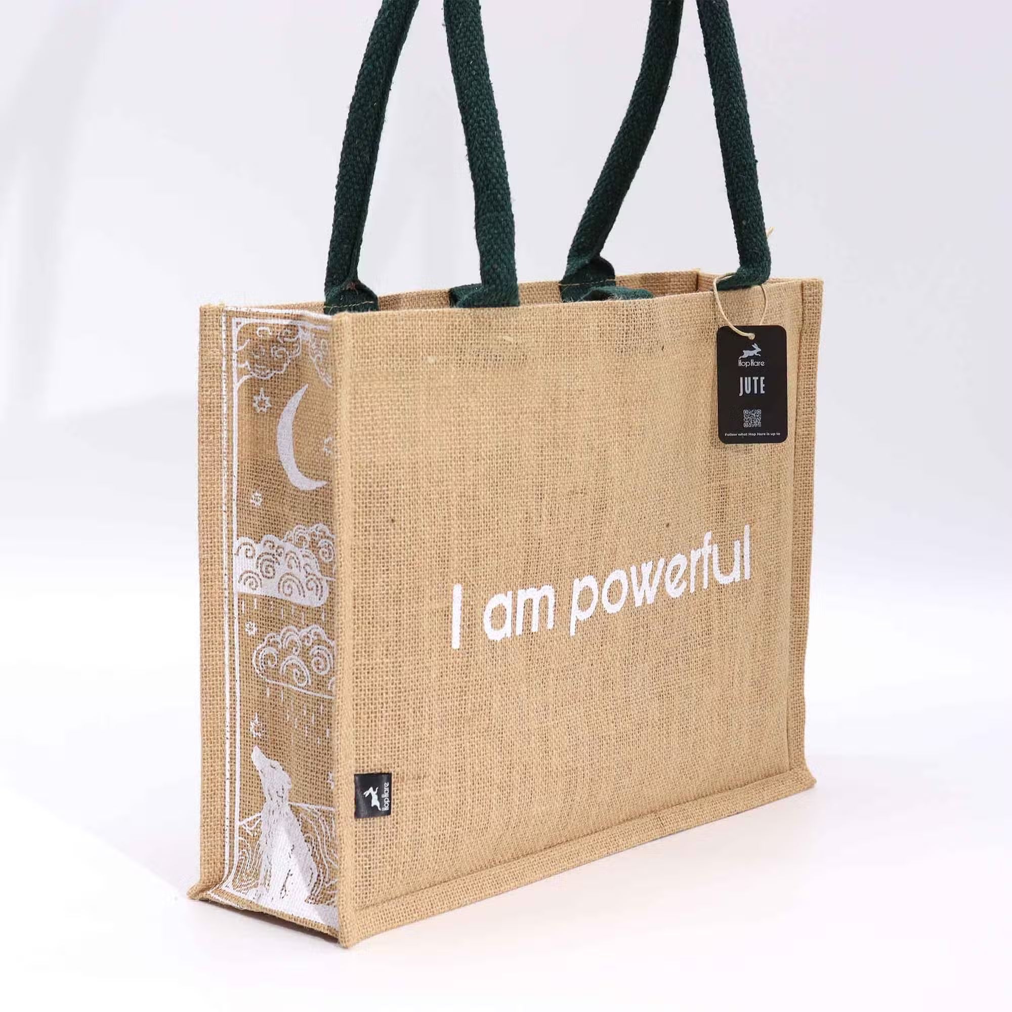 Hop Hare Tarot Inspired Jute Bags